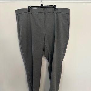 J Crew gray ankle dress pants